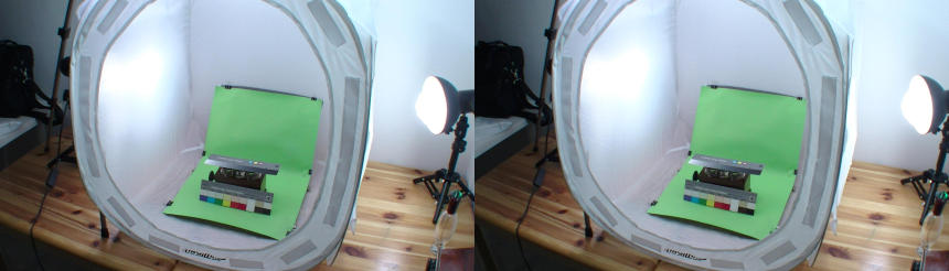 tente fond et mire couleurs