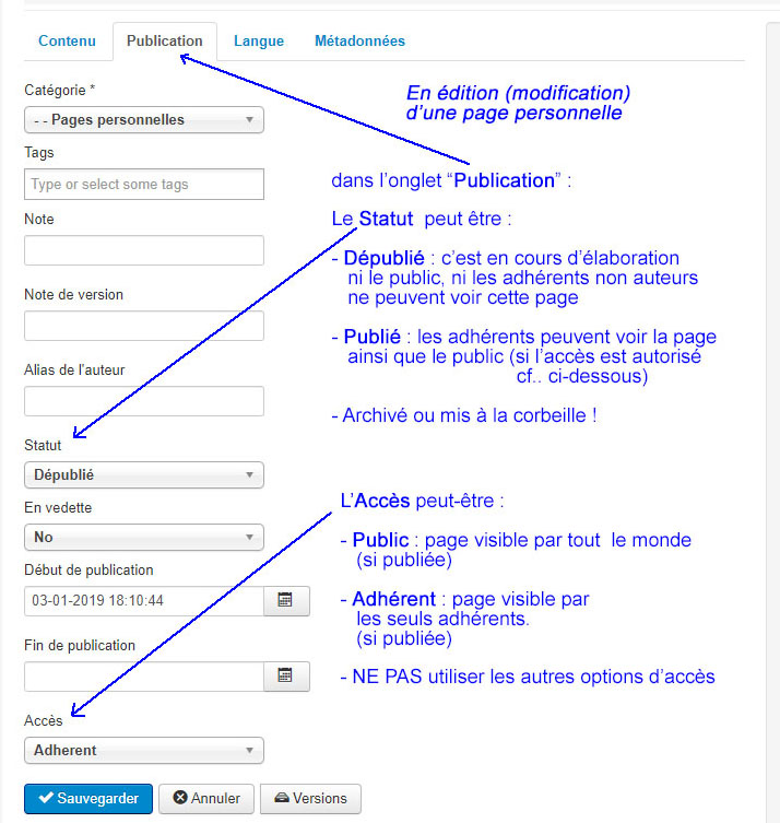PublicationPagePersonnelle Site Image en relief b