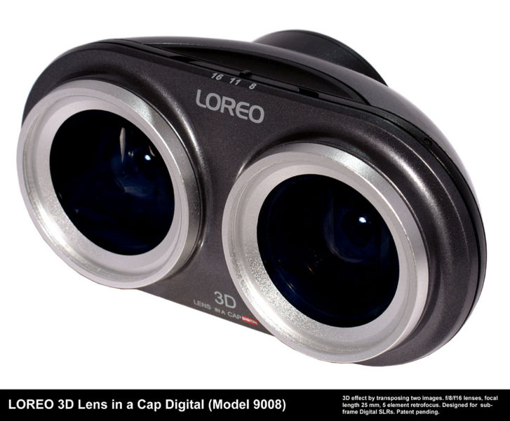 Loreo 3d lens in a cap digital 01