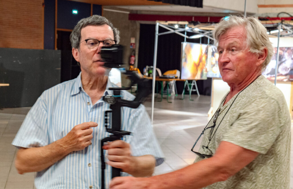 Le président du SCF inspecte l'appareil de Christian Gimmel