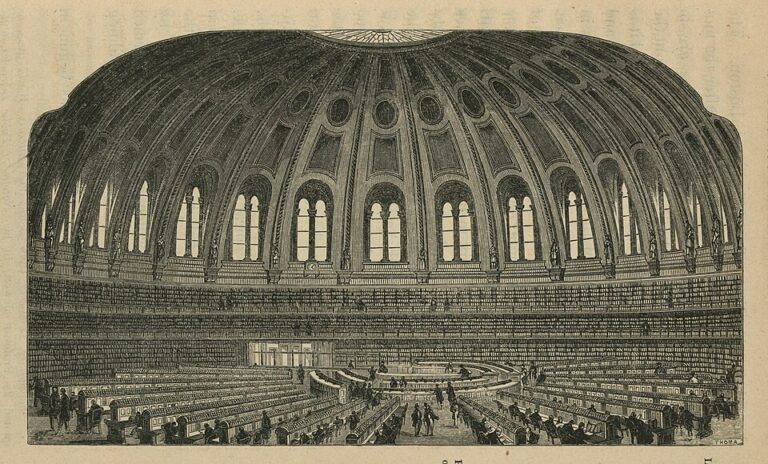 Salle de lecture du British Museum