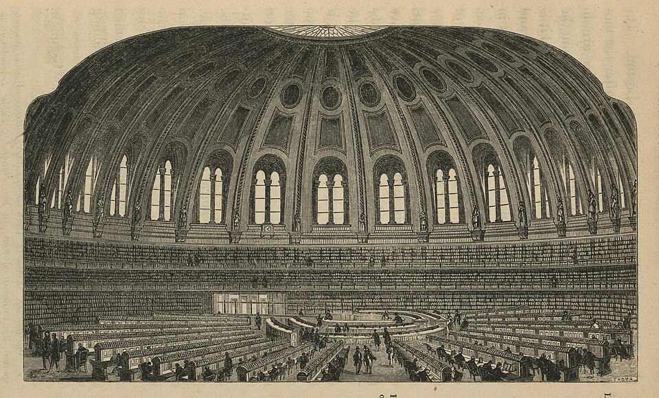 Salle de lecture du British Museum