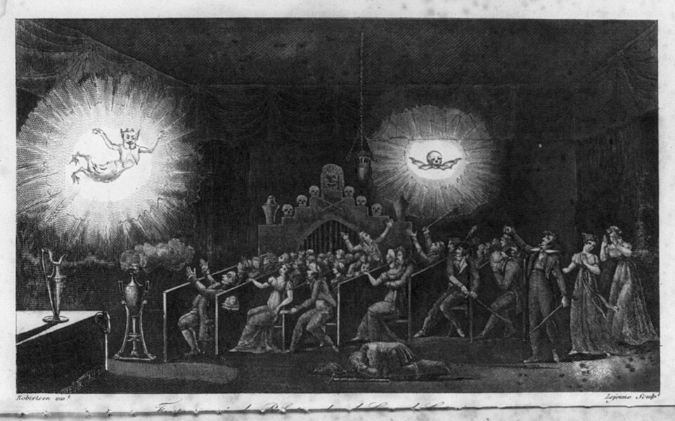 Lanterne magique, XVIIIe siècle