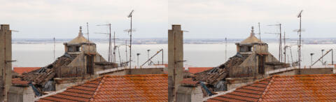 toits de Lisbonne