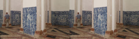 Panneaux d'azulejos du XVIIIe siècle à São Vicente de Fora