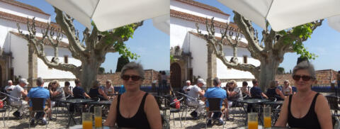 Terrasse à Obidos