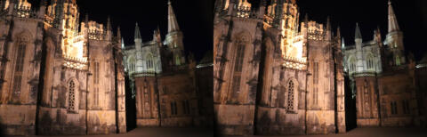 Monastère de Bathalha la nuit
