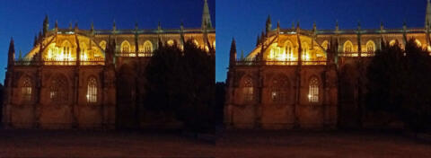 Monastère de Bathalha la nuit