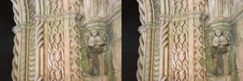 Cloître Royal, détail