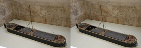 Maquette de péniche