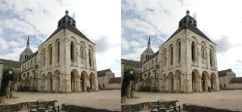 Abbaye : en 2D, mais en entier