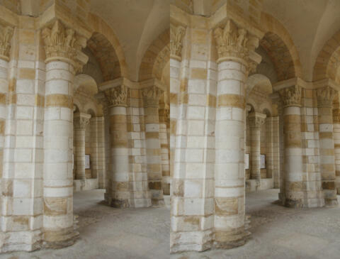 Les chapiteaux de l'Abbaye