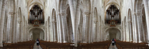 Dans la Basilique de Fleury