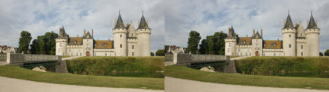 Château, entrée coté Est