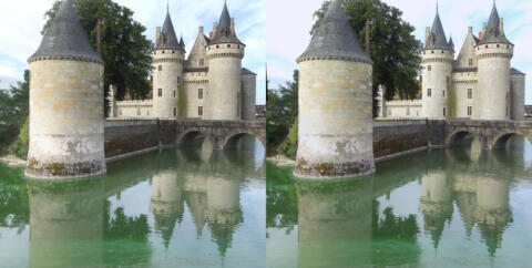 Château, coté Est avec ancienne tour