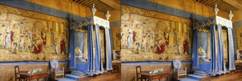 Chambre du roi ; du seigneur au Moyen Age