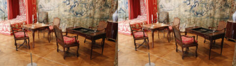 Tables de jeux, cartes et trictrac
