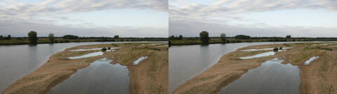 La Loire et ses bancs de sable