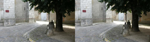 Ruelle autour de l'église