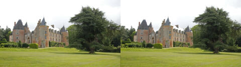 Autre côté du parc du château