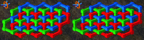 3 Grilles cubiques
