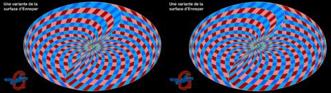 La surface d'ENNEPER, Variante 2