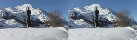Tignes, La Dame du Lac