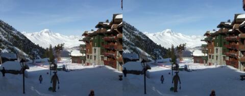Arc 1950, le Mont Blanc