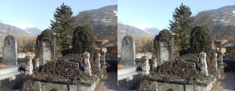 Au cimetierre de Bourg St Maurice