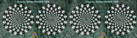 Motif circulaire 3 de James Fraser