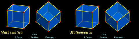 Solide de Platon - Cube