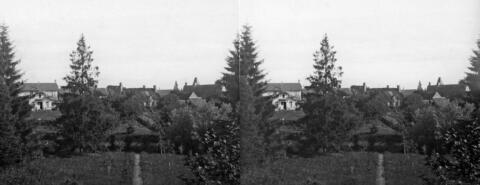 Panorama pris de la fenêtre de ma chambre