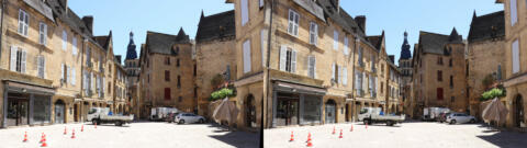 Place du marché déserte