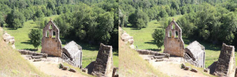 Croix caractéristique de la chapelle