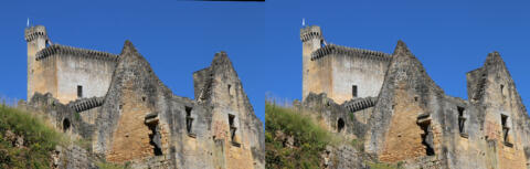Le tout bien dominé par un vrai chateau fort
