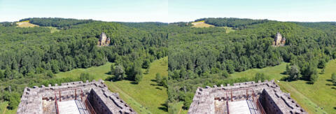 Paysage vu du donjon