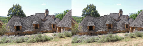 Tout une ferme, un petit hameau