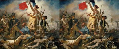 La Liberté guidant le peuple de Delacroix