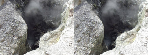 Wai-O-Tapu. Cratère.