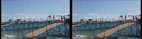 La jetée « O'Key Beach »
