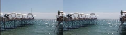 La jetée « O'Key Beach »
