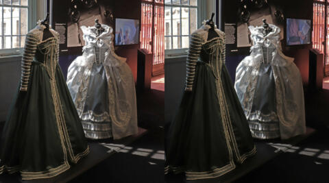 Robes de Louise de Lorraine et Louise Dupin