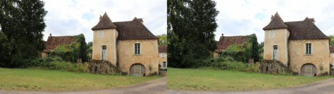 Belles demeures dans le village
