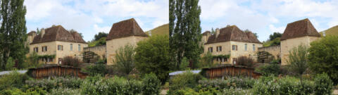Belles demeures dans le village