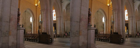 Abbatiale, intérieur