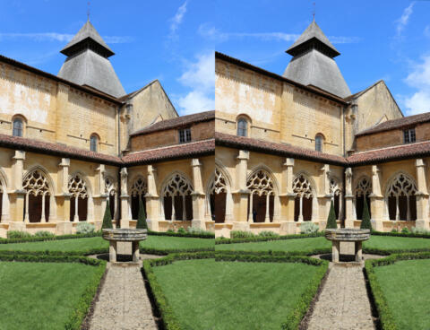 Clocher dominant le cloîtree
