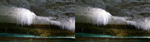 stalactites fistuleuses