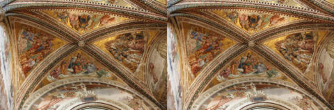 Chapelle San Brizio, voûte