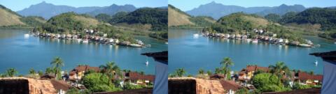 sur la côte à l'ouest de Rio de Janeiro, à Itanema, dans une résidence de luxe