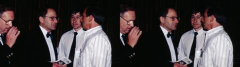 de g à d, Bernard Makinson, David Burder, Bob Aldridge, Peter Homer